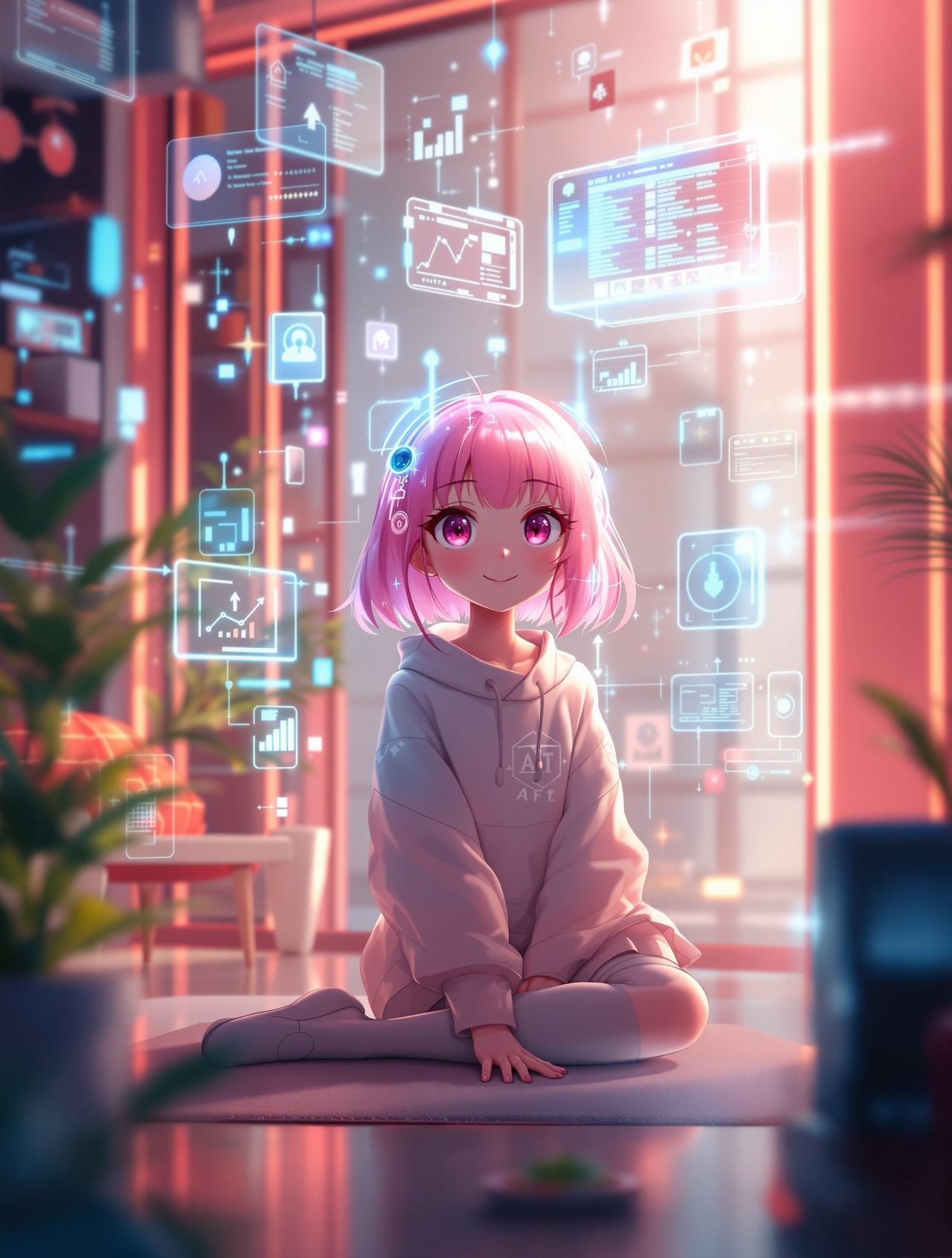 虚拟少女养成记 - 动漫社推荐动漫